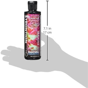 Brightwell Aquatics Strontion - Concentrated Strontium Supplement for Marine Aquariums, 250ML