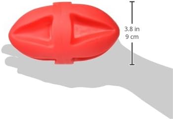 Soft-Flex Football Squeaky Dog Toy, 7-inch Size