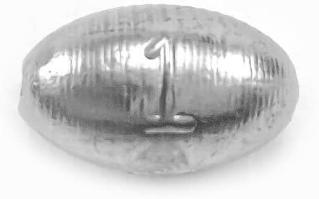 Generic 1oz Egg Slip Sinker Fishing Weight - Choose Quantity