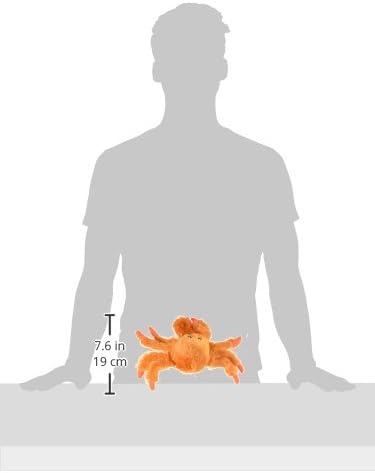 Jolly Tug-a-Mal Crab Tug/Squeak Toy, Medium, Jolly Pets, Crab (JTA63)