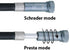 Topeak MT Hand Pump - Gold Race Rocket Mini Pump with Smarthead Threadlock, 90psi, Aluminium