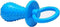 DPWOUM Dog Pacifier,Chew Toys,Mini Bite Resistant Bell Shape Rubber Pacifier, Puppy Molar Chew