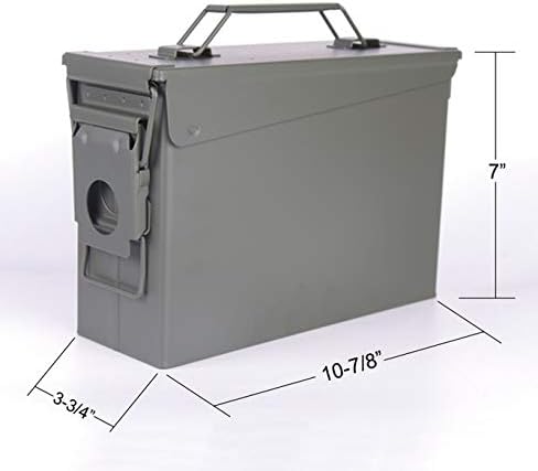 Fortress Metal Ammo Can for Secure Storage