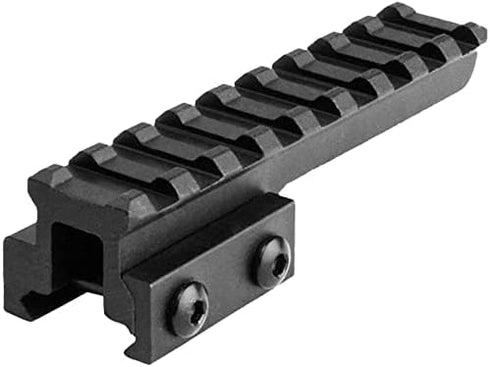 Lion Gears 3.73" Long Low Profile Slim Riser Mount with 9 Slots