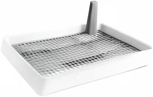 Portable Toilet, Dog Training Pads Pet Toilet Dog Pee Pad Holder Puppies Potty Mesh Grate Pee Holder Portable Litter
