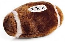 Plush Football Dog Toy