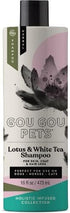 Holistic Natural Derived Lotus and White Tea Pet Shampoo - 16 oz - Veterinarian Recommended for Dogs, Cats, Horses