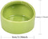 3 Pcs Hamster Bowl Ceramic Hamster Feeding Bowls Small Animal Food Bowl and Water Dish Feeder Hedgehog Food Bowl No Spill No Turnover Food Water Dish for Guinea Pig Rodent Gerbil Cavy(Blue+Pink+White)