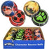 What Kids Want Miraculous Ladybug Bowling Set, Superheroes Indoor Outdoor Bowling Game for Kids, 7 Pieces Set