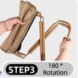 Backpacking Portable Folding Camp Stool Lightweight Foldable Camping Stool Collapsible Travel Fishing Stool Chair