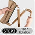Backpacking Portable Folding Camp Stool Lightweight Foldable Camping Stool Collapsible Travel Fishing Stool Chair