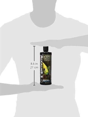 Alkalin 8.3 Concentrated KH Buffer, 17oz (500ml) for Aquarium Water Conditioning