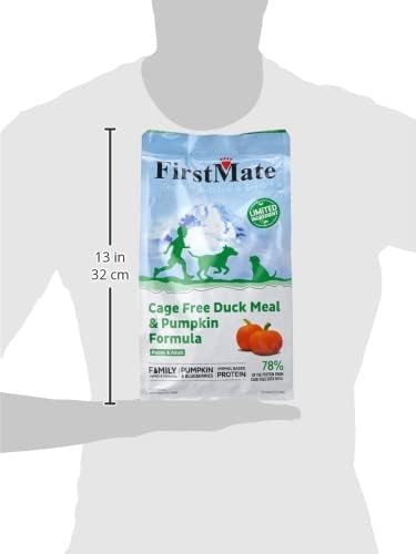 Firstmate Limited Ingredient Cage-Free Duck Meal & Pumpkin Formula Dry Dog Food, 5 lb