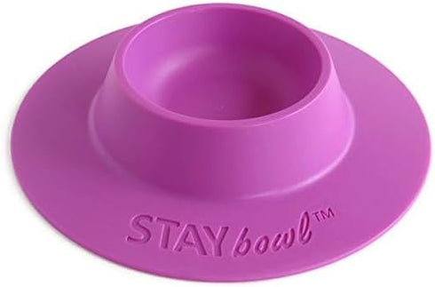Tip-Proof Ergonomic Pet Bowl, 1/4-Cup Small Size for Guinea Pig and Other Small Pets, Lilac (Purple)