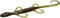 Zoom Mini Lizard, 15 Pack, 4in, Green Pumpkin Red, 005202X