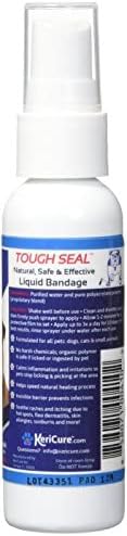 Pet Liquid Bandage Spray for Dogs & Cats - Tough Seal - 2oz Calming Wound Care Protection, Protects Cuts and Scratches