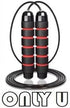 Jump Rope From Only U, Fitness Exercise Equipment for Home Gym, Men Women and Kids, Health (Multiple Colors)