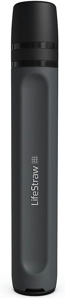 LifeStraw Peak Series Personal Water Filter Straw for Emergency and Ultralight Hydration, BPA-Free