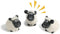 Hide and Seek Dog Puzzle Puppy Toys, Interactive Squeaky Plush Stuffed Toys for Dogs, Small Size (Replacement Sheep)