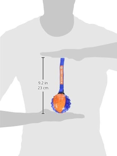Ethical Pets Push to Mute Dog Toy Ball with Strap