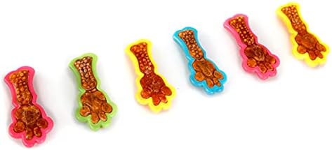 Hartz Chew 'n Clean Dental Duo Dog Treat & Chew Toy, Color Varies, Extra Small, 6 Count