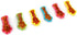 Hartz Chew 'n Clean Dental Duo Dog Treat & Chew Toy, Color Varies, Extra Small, 6 Count
