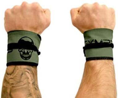 Gymreapers Strength Wrist Wraps for Cross Training, Olympic Lifting, Strength Workouts, Strong Wrist Support for Men