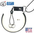 Sparky Pet Co Black Surefit ECollar Replacement Strap - Waterproof Bungee Dog Collar for Electronic Training