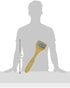 Mars Professional Tangle and Dematting Undercoat Slicker Grooming Brush, Stainless Steel Pins, Made in Germany