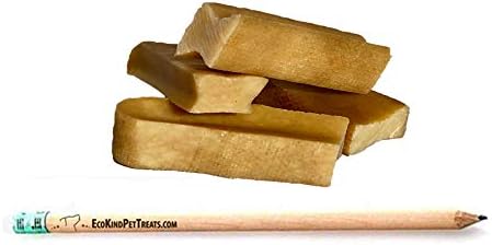 EcoKind Himalayan Yak Cheese Dog Chew | All Natural Premium Treats, Healthy & Safe for Dogs, Long Lasting, 4-Pack