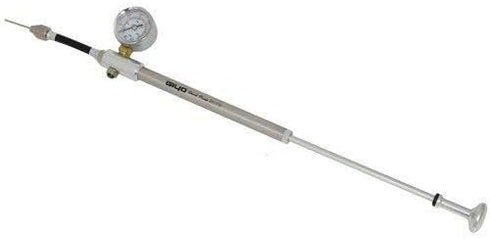 GIYO GS-01 Bike Fork Shock Micro Adjust Button Pump with Gauge, Max 300 psi, ST1410