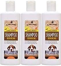 My Pet's Friend Oatmeal Enhanced Deodorizing Shampoo - 3 Pack, 16-oz. Bottles