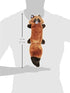 ZippyPaws Zingy Raccoon, No Stuffing Dog Toys, Pack of 3, Squeaky Pet Toy for Boredom