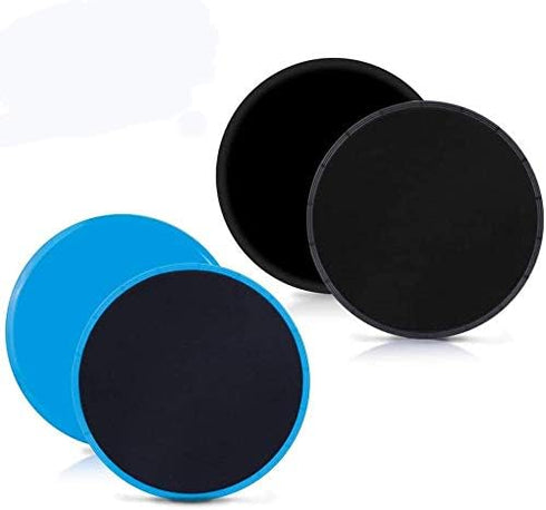Gliding Discs Core Sliders - 4 Pack Dual Sided Sliders for Carpet or Hard Floors, Core Fitness Training