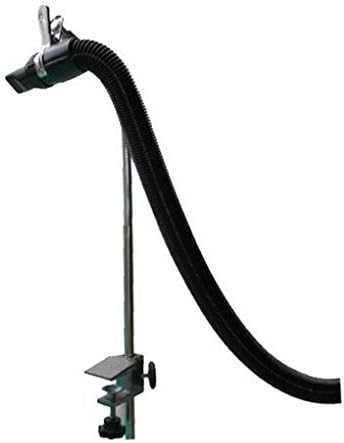 Heavy Duty Dog Grooming Table - Hair Dryer Stand with Adjustable Third Arm and Clamp for Hands-Free Grooming