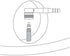 Fouriers CNC Floor Pump Disc Wheel Adapter 90 Degree Convert to Presta Valve pe005 by ACEOFFIX