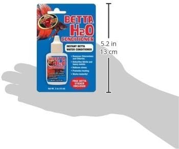 Zoo Med Betta H2o Water Conditioner, .5oz, 3 Pack