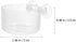 10pcs Fish Tank Planter Decor, Acrylic Plant Cup Holders for Fish Tank Supplies and Bait Feeder