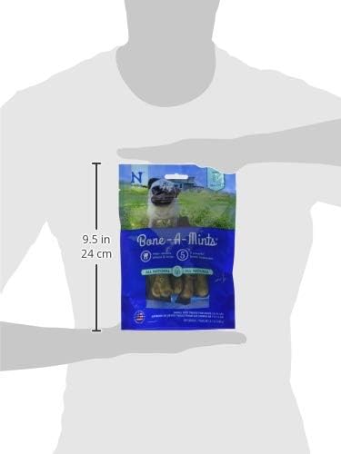 Bone-A-Mints All Natural Wheat-Free Breath Freshening Bone, 8.10-Ounce, Small, 10-Pack