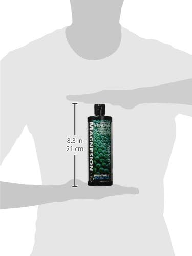 Brightwell Aquatics Magnesion Liquid Salt Water Conditioner, 16.9 fl oz - Concentrated Magnesium Supplement