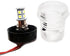 Pactrade Marine 12V Navigation Anchor Light - 360 Degrees Nature White LED, Splashproof Black Housing, USCG Certified