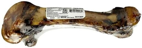 FYNORI (Pack 3) 1 Count, 14.38 Oz, of Natural Jumbo Pork Femur Chew for Dogs, Naturally Smoked, Long-Lasting Chewing