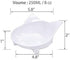Cat Feeder - Melamine Cat Food Bowls, Set of 2, 8 oz, Non Slip, Dishwasher Safe, Modern Design
