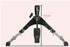 Portable Under Desk Stationary Fitness Machine - Indoor Exercise Pedal Bike for Arms, Legs, Physical Therapy, Calorie