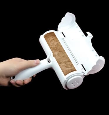 D Fluff Magnet Pet Hair Remover - Reusable Lint Roller for Furniture, Couch, Carpet, Clothing & Bedding