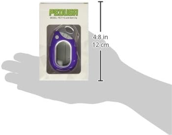 Pedusa PE-771 Tri-Axis Pocket Pedometer Multi-Function (Purple with Holster)