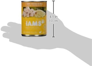 IAMS ProActive Health Puppy Ground Dinner - Chicken & Rice Premium Puppy Food, 13.2 Oz