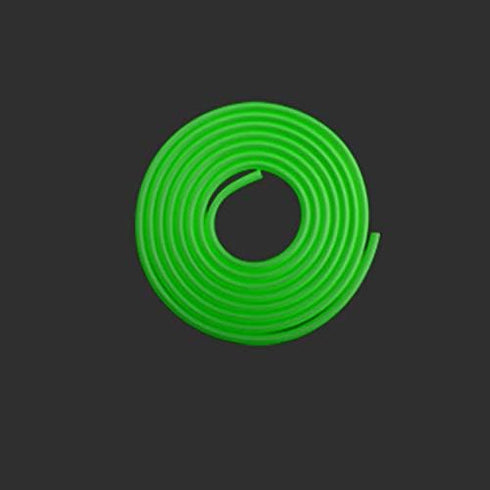 Airline Tubing for Aquarium 16.4 Feet, Rubber Fish Tank Air Tubing Standard Colorful Hose for Air Pump (Green)