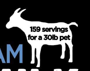Anti-inflammatory (16 oz 53 159 Nature's Diet Pet Dried Whole Cream Goat Milk for use as High Protein, Hypoallergenic