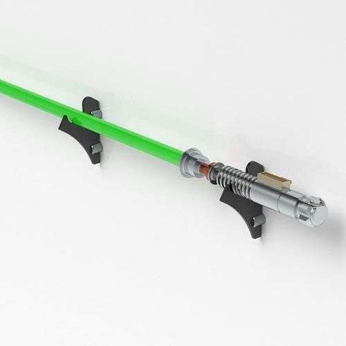 WANLIAN Wall-Mounted Lightsaber Rack, Suitable for Swords, 1 Pair of Lightsaber Sabers